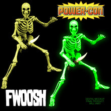 Load image into Gallery viewer, SOLD OUT!!! THE YOKAI: POWER-CON GLOW IN THE DARK SKELETON FIGURE